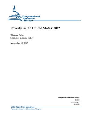 Poverty in the United States: 2012