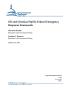 Report: Oil and Chemical Spills: Federal Emergency Response Framework