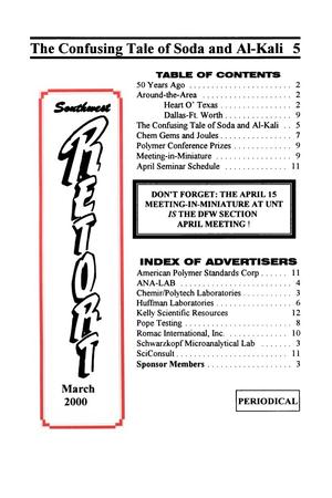 Southwest Retort, Volume 52, Number 7, March 2000