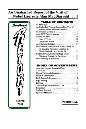 Southwest Retort, Volume 53, Number 7, March 2001
