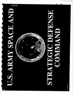 U.S. Army Space and Strategic Defense Command, Undated