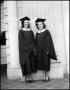 Photograph: [Photograph of Two Graduating Seniors]