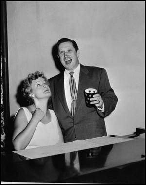 [Photograph of Anna Russell with Eugene Conley]