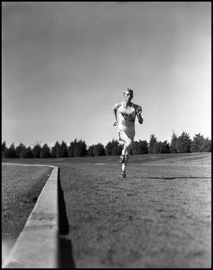 [Photograph of Track Athlete]