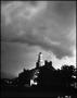 Photograph: [Photograph of Administrative Building During Storm]