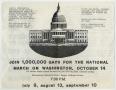 Pamphlet: [Invitation to join the National March on Washington]