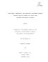 Thesis or Dissertation: Nutritional, Demographic, and Behavioral DIfferences between Subjects…