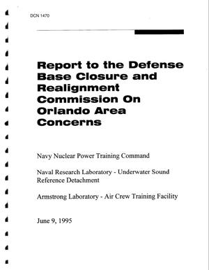 Air Force/Army - Orlando, FL; Kelly AFB, TX; Redstone Arsenal, AL Site Presentations, June 1995