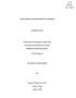 Thesis or Dissertation: The Affects of Religiosity on Anomie