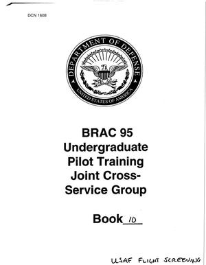 UPT (Pilot Training) JCSG - Book 10