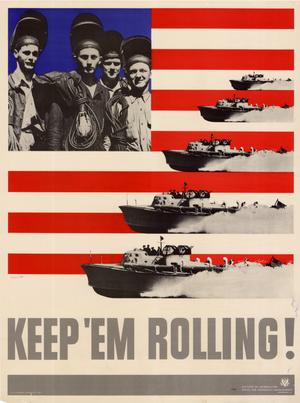 Keep 'em rolling! [PT boats]