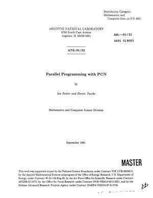 Parallel Programming with PCN