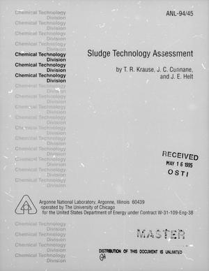 Sludge Technology Assessment