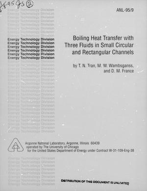 Primary view of object titled 'Boiling Heat Transfer with Three Fluids in Small Circular and Rectangular Channels'.