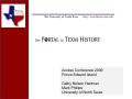 Presentation: The Portal to Texas History