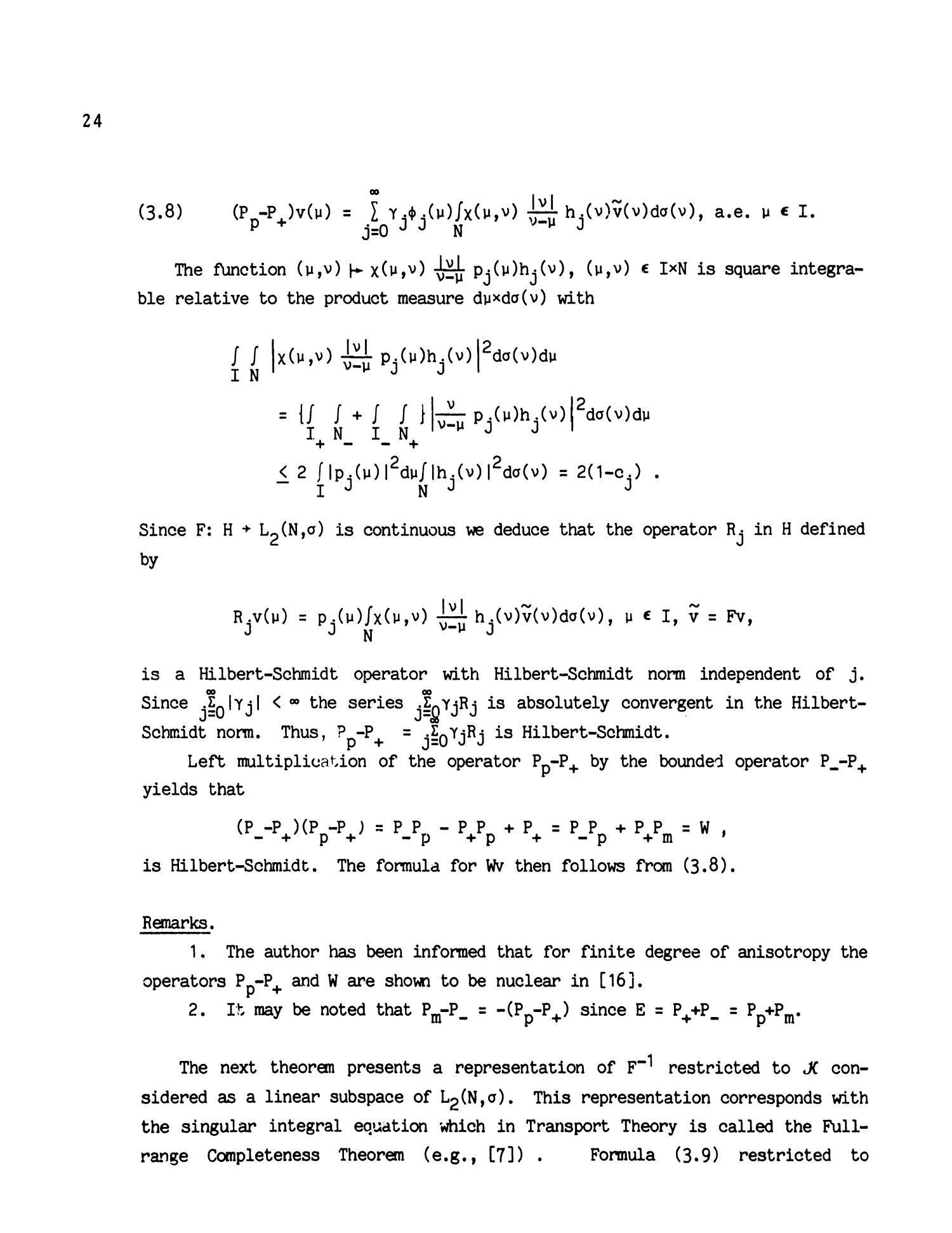 Time Independent One Speed Neutron Transport Equation With Anisotropic Scattering In Absorbing Media Page 24 Unt Digital Library