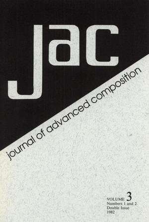 Journal of Advanced Composition, Volume 3, Numbers 1 & 2, Spring & Fall, 1982