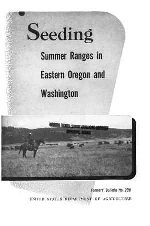 Seeding summer ranges in eastern Oregon and Washington