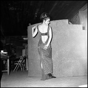 [Alpha Psi Omega member Pam Purvis as Gypsy Rose Lee, 1967]