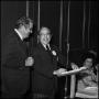 Photograph: [Alumni Awards Luncheon, April 27, 1974: Murphy Martin and President …