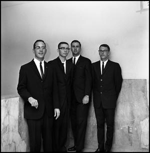 [Alpha Chi Sigma officers, 1964]