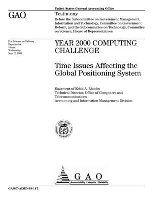 Year 2000 Computing Challenge: Time Issues Affecting the Global Positioning System