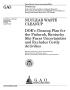 Text: Nuclear Waste Cleanup: DOE's Cleanup Plan for the Paducah, Kentucky S…