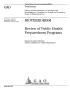 Text: Bioterrorism: Review of Public Health Preparedness Programs