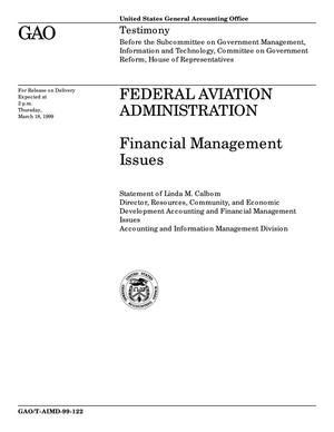 Federal Aviation Administration: Financial Management Issues