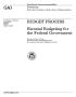 Text: Budget Process: Biennial Budgeting for the Federal Government