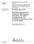 Text: Global Health: Spending Requirement Presents Challenges for Allocatin…