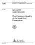 Report: Quality Assurance: The Fastener Quality Act's Small-Lot Exemption