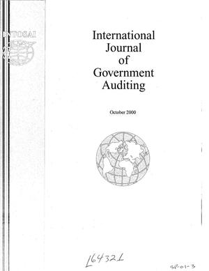 International Journal of Government Auditing, October 2000, Vol. 27, No. 4