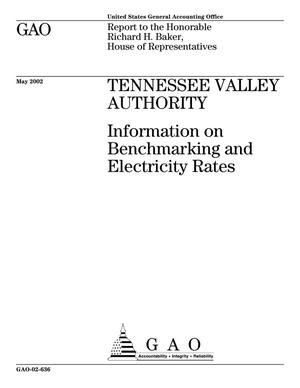 Tennessee Valley Authority: Information on Benchmarking and Electricity Rates