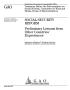 Text: Social Security Reform: Preliminary Lessons from Other Countries' Exp…
