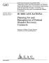 Text: Hurricane Katrina: Planning for and Management of Federal Disaster Re…