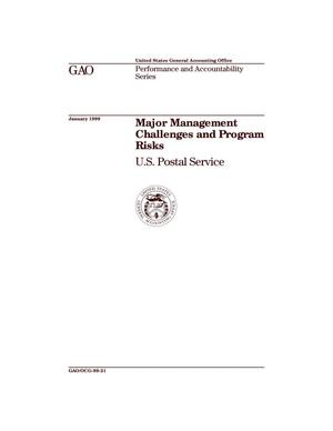 Major Management Challenges and Program Risks: U.S. Postal Service