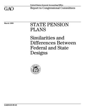 State Pension Plans: Similarities and Differences Between Federal and State Designs