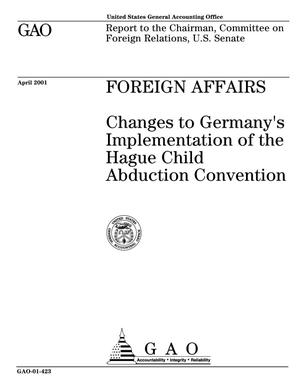 Foreign Affairs: Changes to Germany's Implementation of the Hague Child Abduction Convention