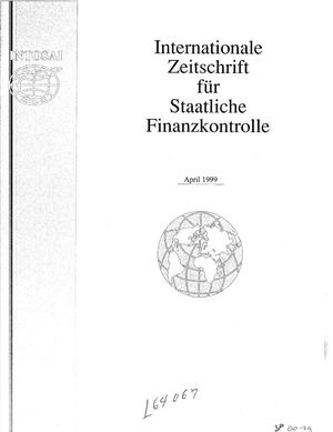 International Journal of Government Auditing, April 1, 1999, Vol. 26, No. 2 (German Version)