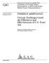 Text: Foreign Assistance: Various Challenges Limit the Efficiency and Effec…