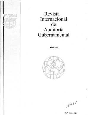 International Journal of Government Auditing, April 1, 1999, Vol. 26, No. 2 (Spanish Version)