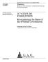 Text: 21st Century Challenges: Reexamining the Base of the Federal Governme…