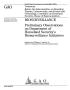 Text: Biosurveillance: Preliminary Observations on Department of Homeland S…