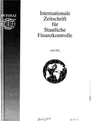 International Journal of Government Auditing, April 2001, Vol. 28, No. 2 (German Version)