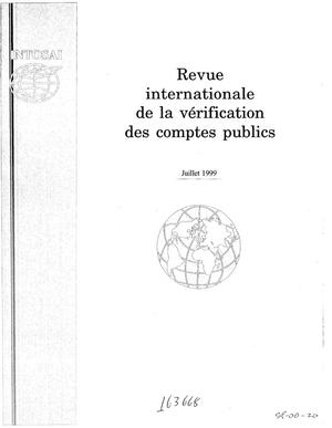 International Journal of Government Auditing, July 1999, Vol. 26, No. 3 (French Version)