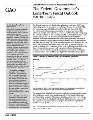 The Federal Government's Long-Term Fiscal Outlook: Fall 2011 Update