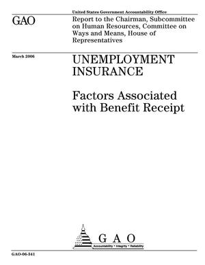 Unemployment Insurance: Factors Associated with Benefit Receipt