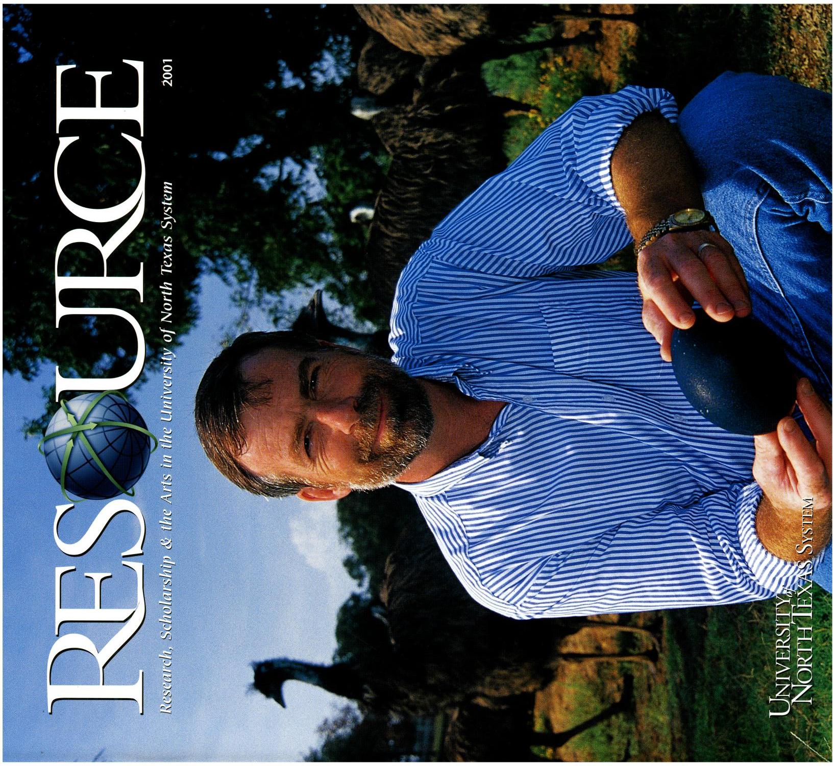 ReSource, Volume 13, 2001
                                                
                                                    Front Cover
                                                