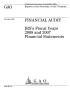 Primary view of Financial Audit: IRS's Fiscal Years 2008 and 2007 Financial Statements